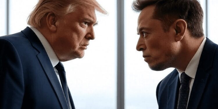 Elon Musk and Donald Trump