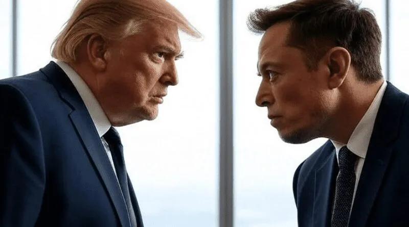Elon Musk and Donald Trump