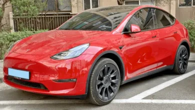 self-driving Tesla Model Y