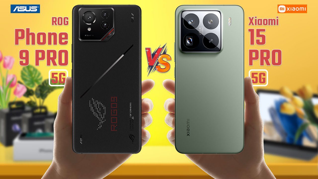 Asus ROG Phone 9 Pro vs Xiaomi 15 Ultra